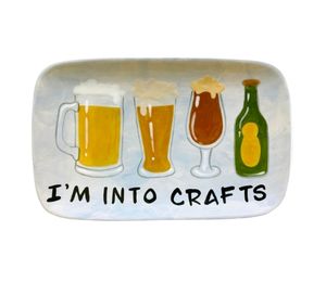 Palo Alto Color Me Mine Craft Beer Plate