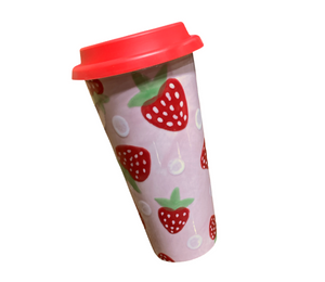 Palo Alto Color Me Mine Strawberry Travel Mug