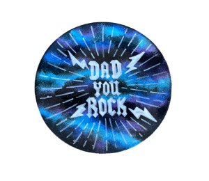 Palo Alto Color Me Mine Dad Plate