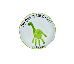 Palo Alto Color Me Mine Dino-Mite Dad Plate