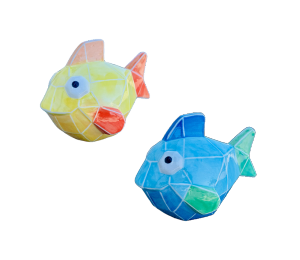 Palo Alto Color Me Mine Faceted Fish