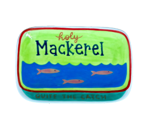 Palo Alto Color Me Mine Mackerel Appetizer Plate