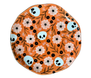 Palo Alto Color Me Mine Freaky Dinner Plate